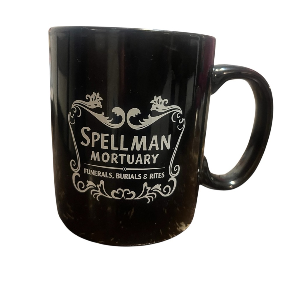 AC* New! Spellman Mortuary Funerals & and Rites regular size coffee cup - Picture 2 of 3